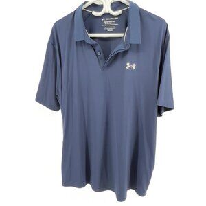 Under Armour Polo Shirt XXL – Navy Blue Performance Wear